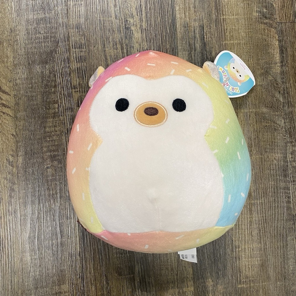 Squishmallows Bowie The Hedgehog Rainbow Plush 8 Inch NWT S8-#977 Kellytoy